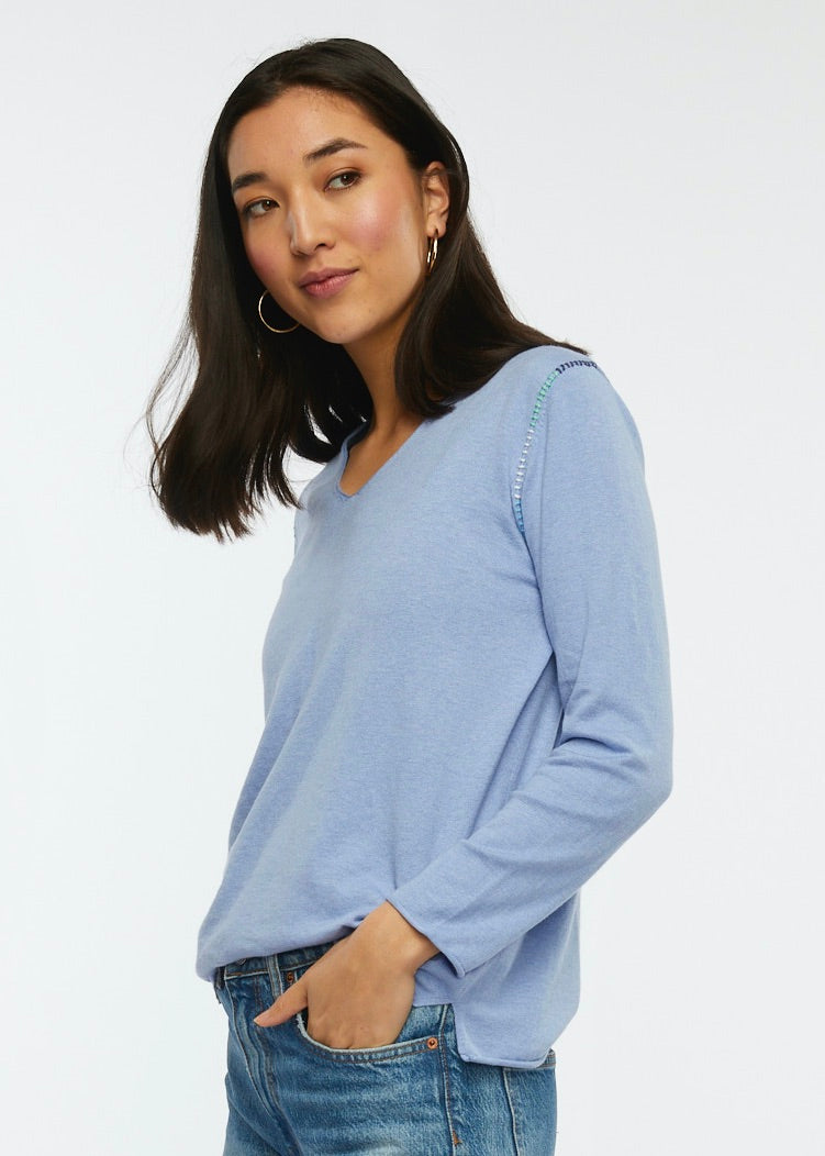 V-Stitch Sweater by Zaket & Plover