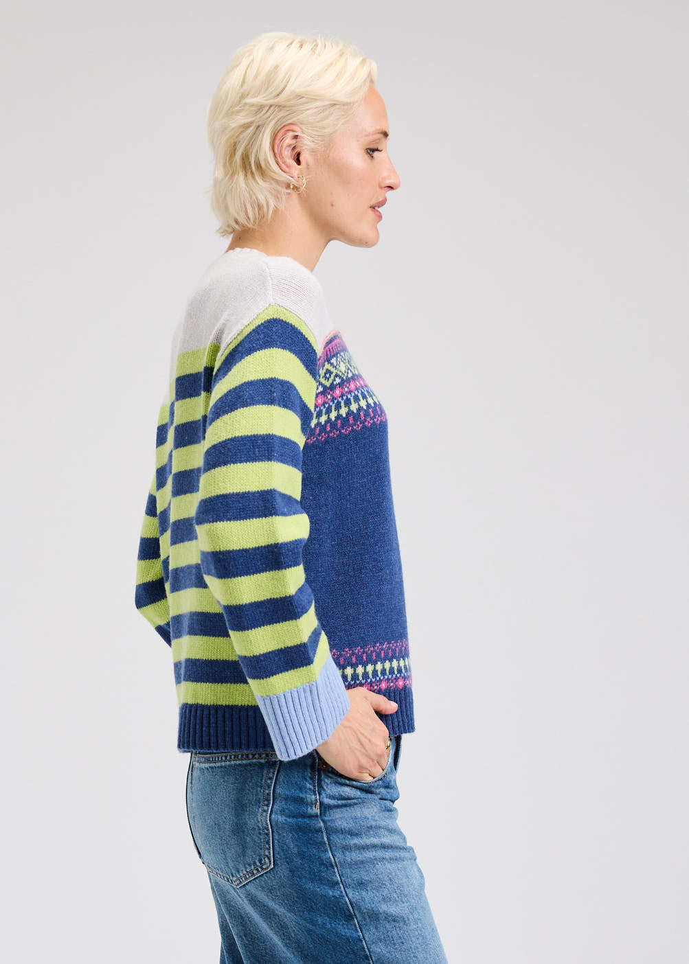 Zaket and Plover Fairisle Sweater