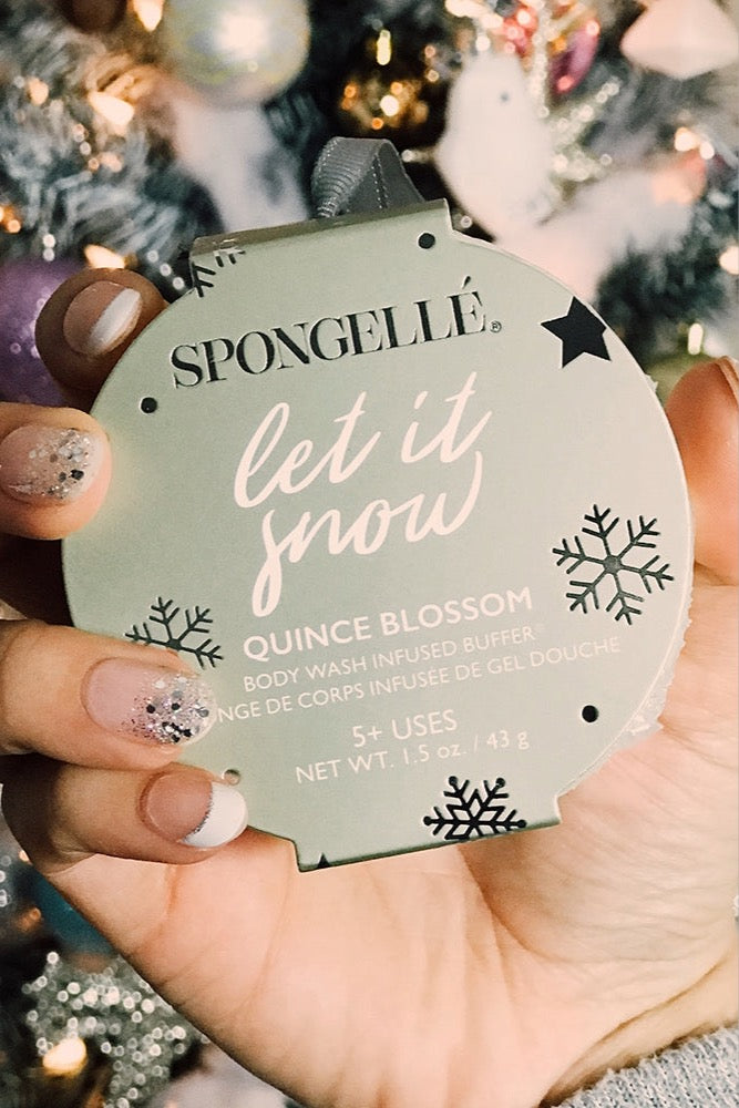 Spongelle Holiday Ornament Buffer