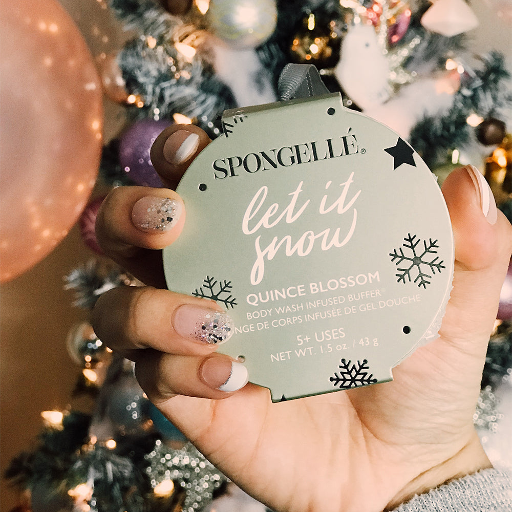 Spongelle Holiday Ornament Buffer