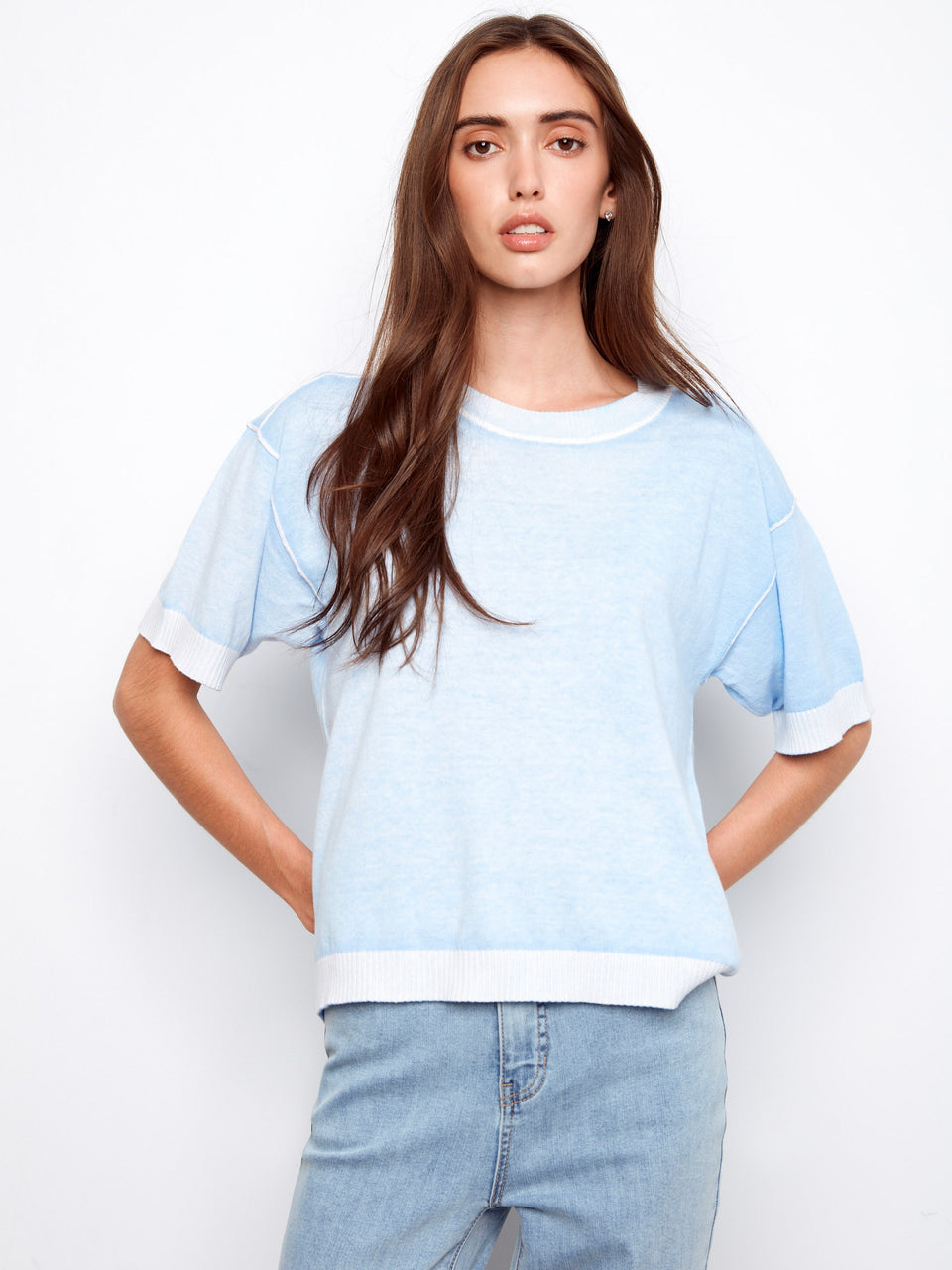 Bluebell Short Sleeve Sweater