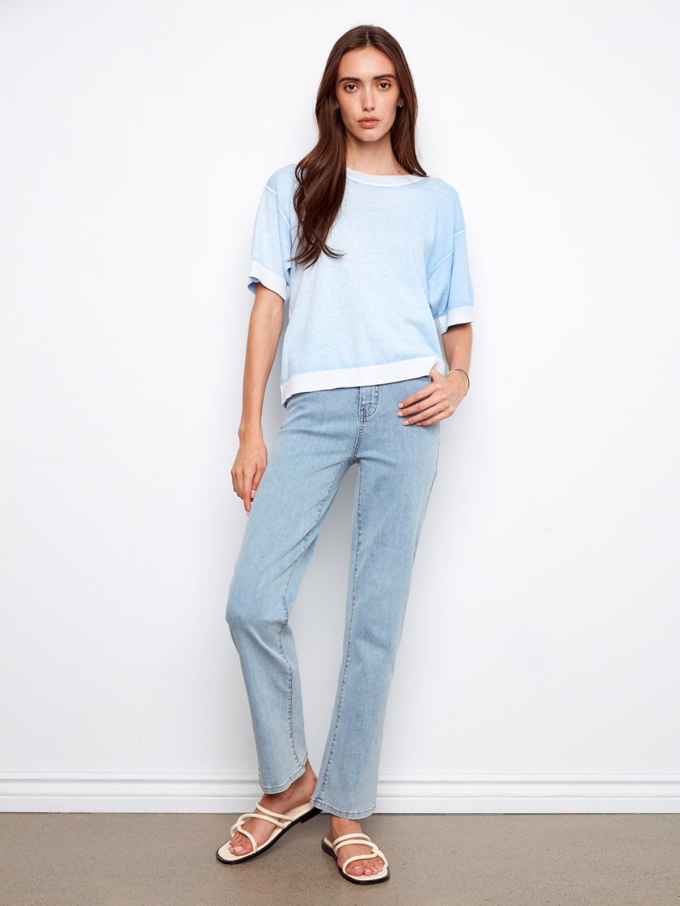 Bluebell Short Sleeve Sweater