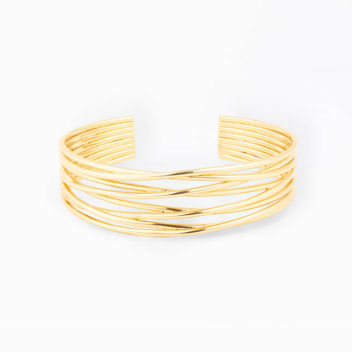 Anikka Gold Cuff Bracelet
