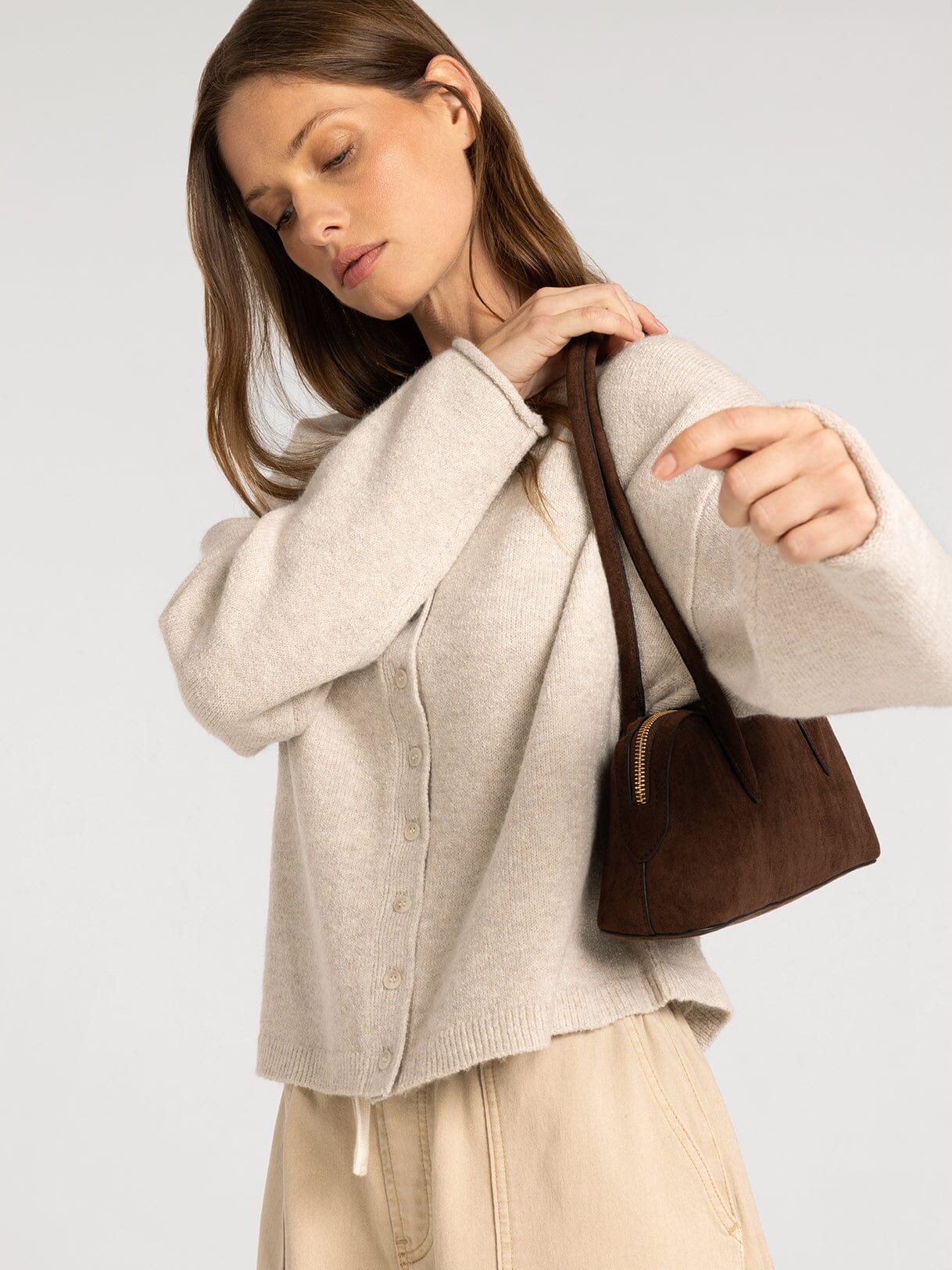 Dover Button Front Cardigan