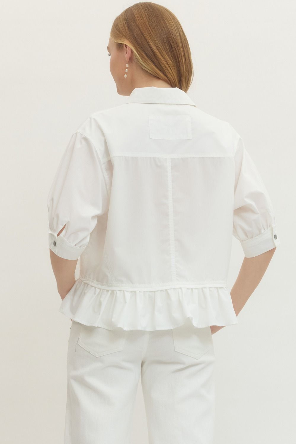 The Lola Button Front Blouse