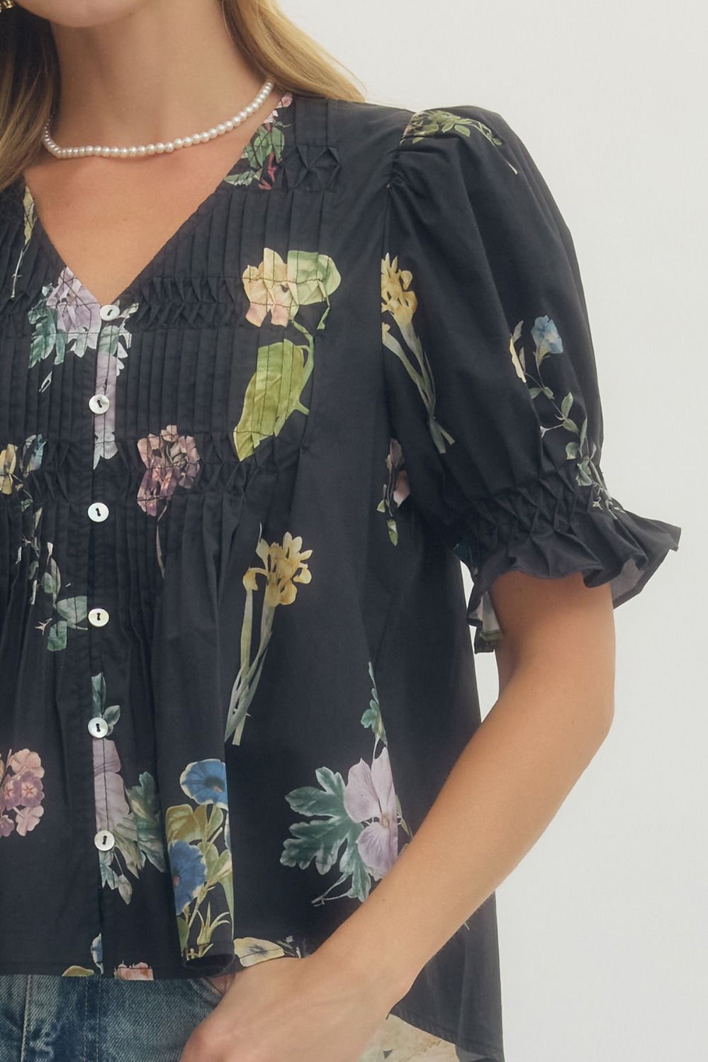 Florence Floral Print Blouse