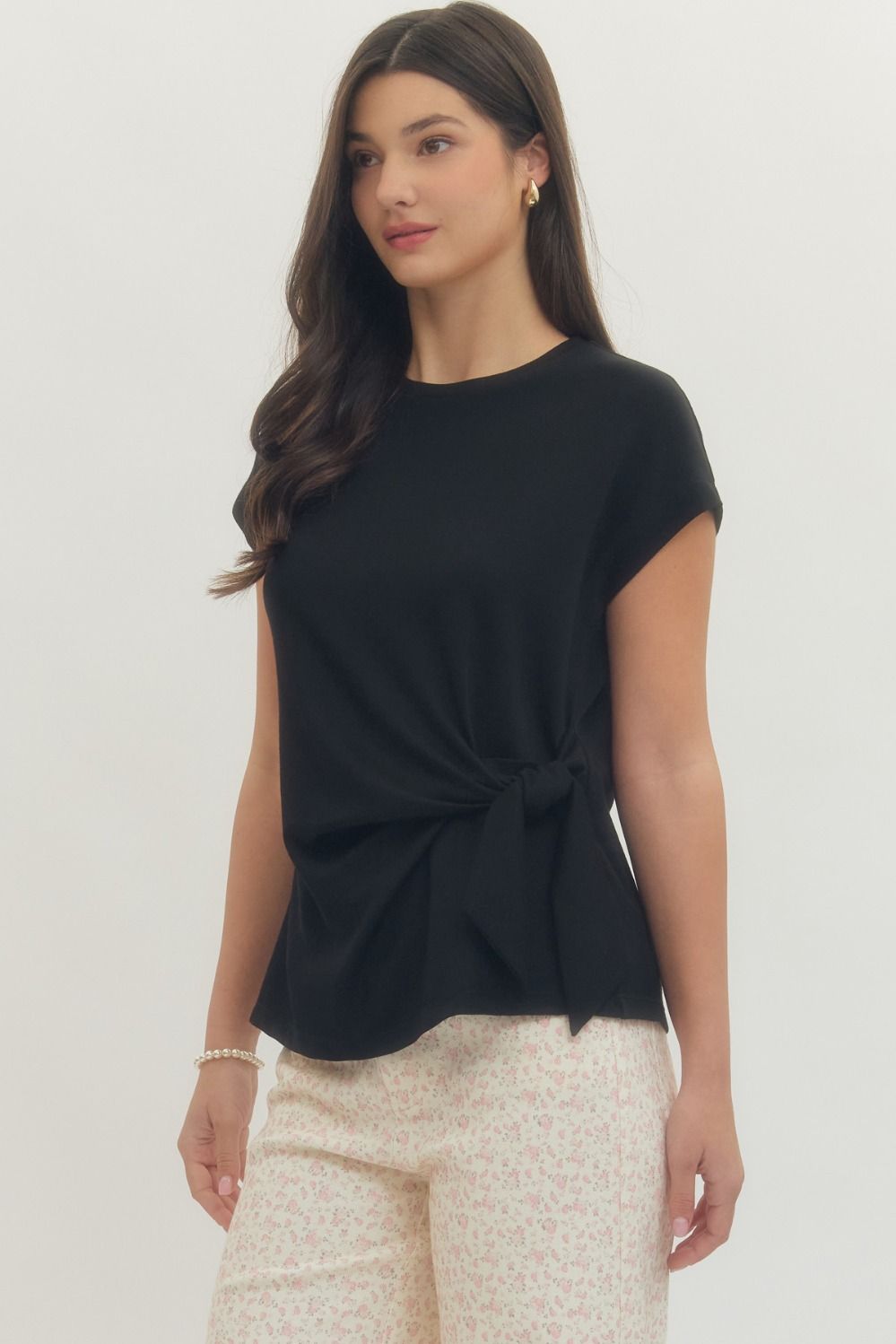 Claudia Side Tie Top