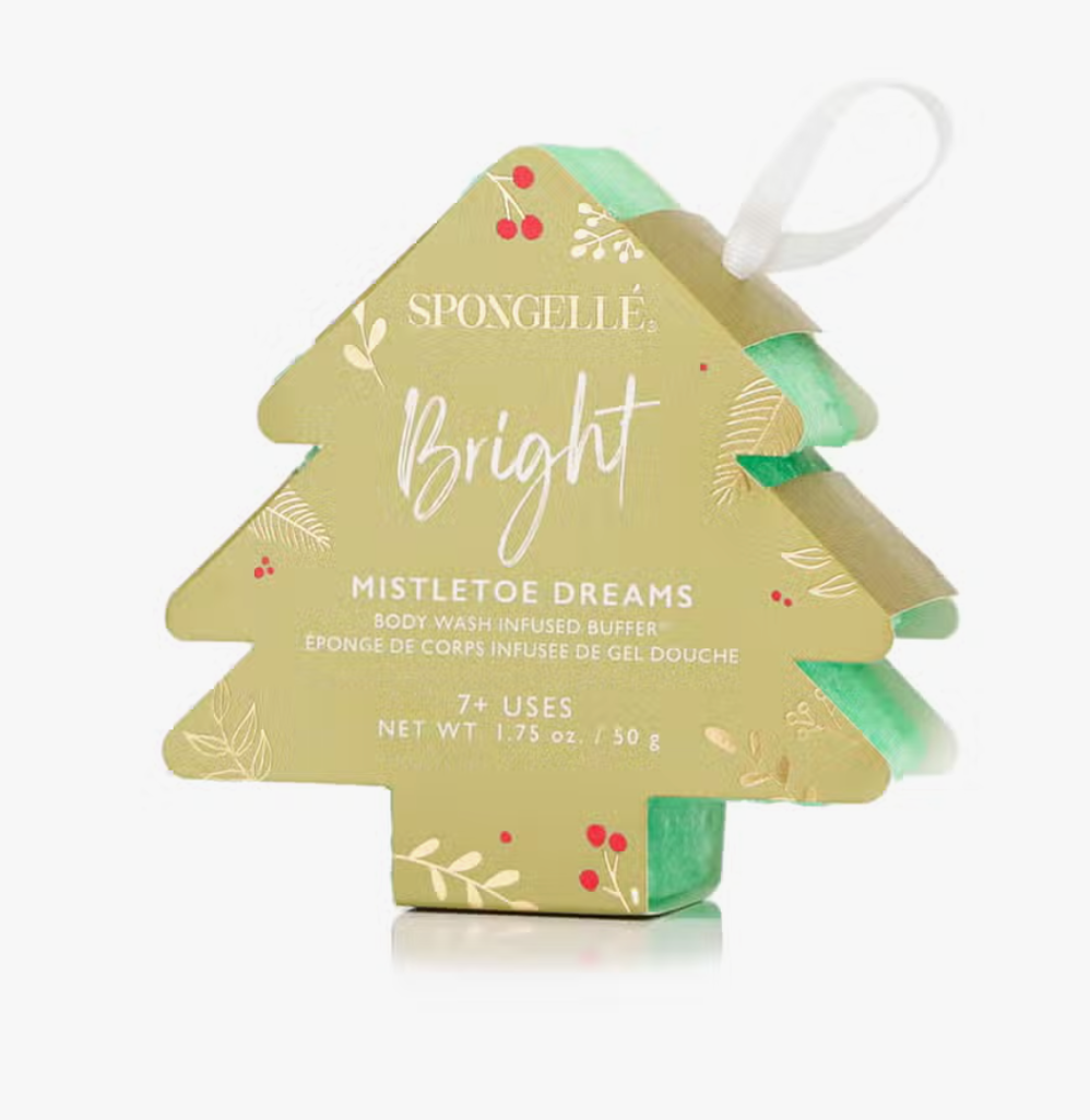 Spongelle Holiday Tree Ornament Buffer