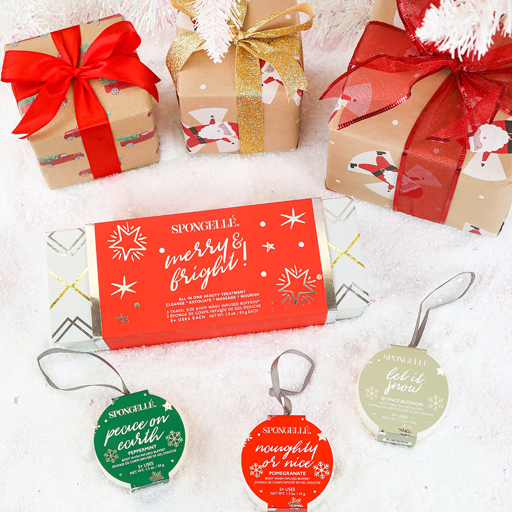 Spongelle Merry and Bright Gift Set