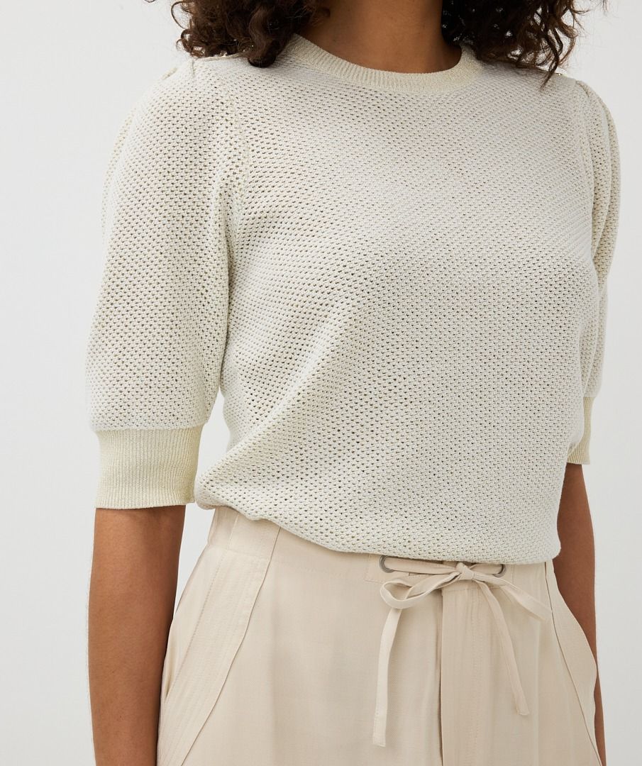 Gemma Ivory Knit Sweater
