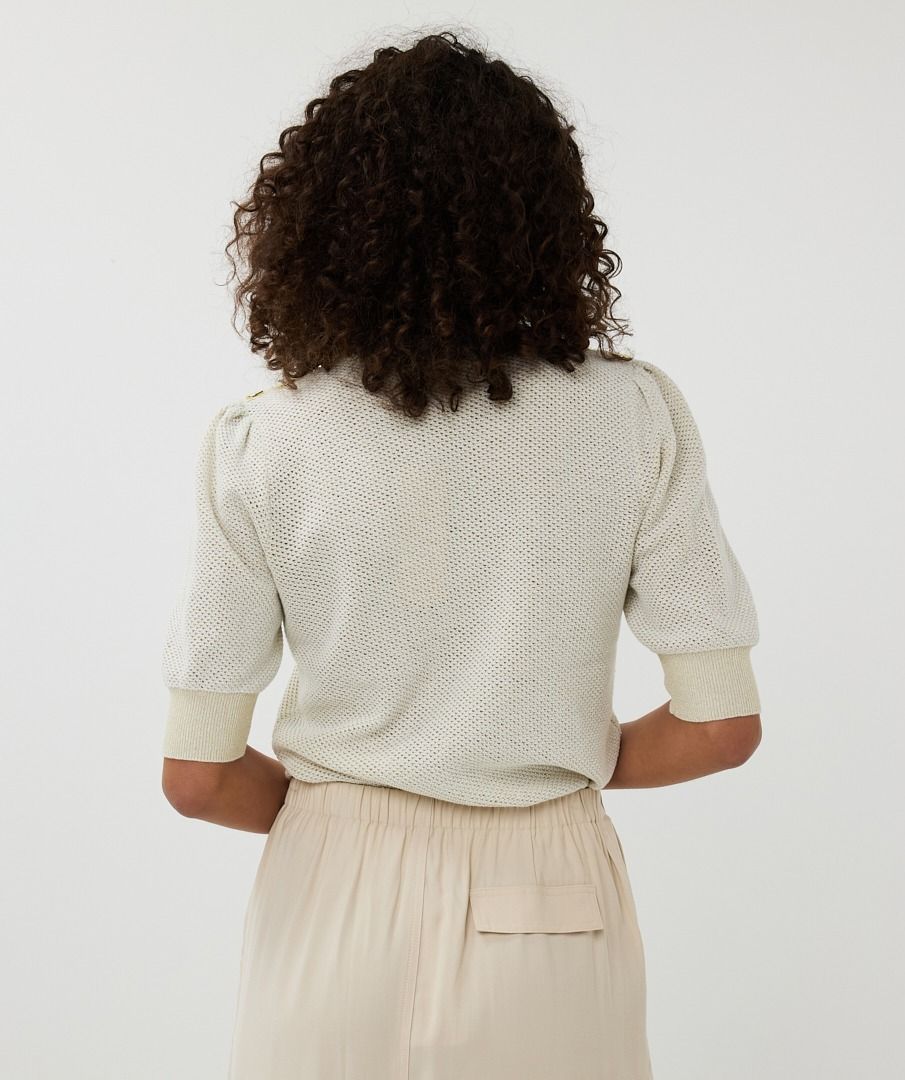 Gemma Ivory Knit Sweater