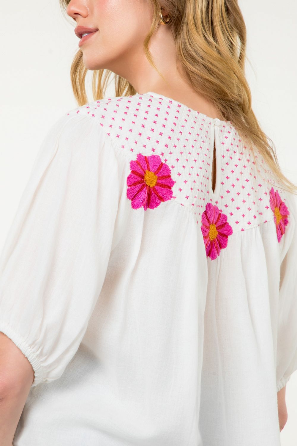 Serena Floral Blouse by THML