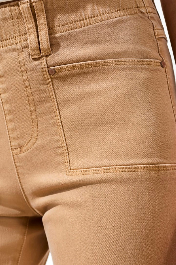 Comfort Stretch Pull On Flare Capri