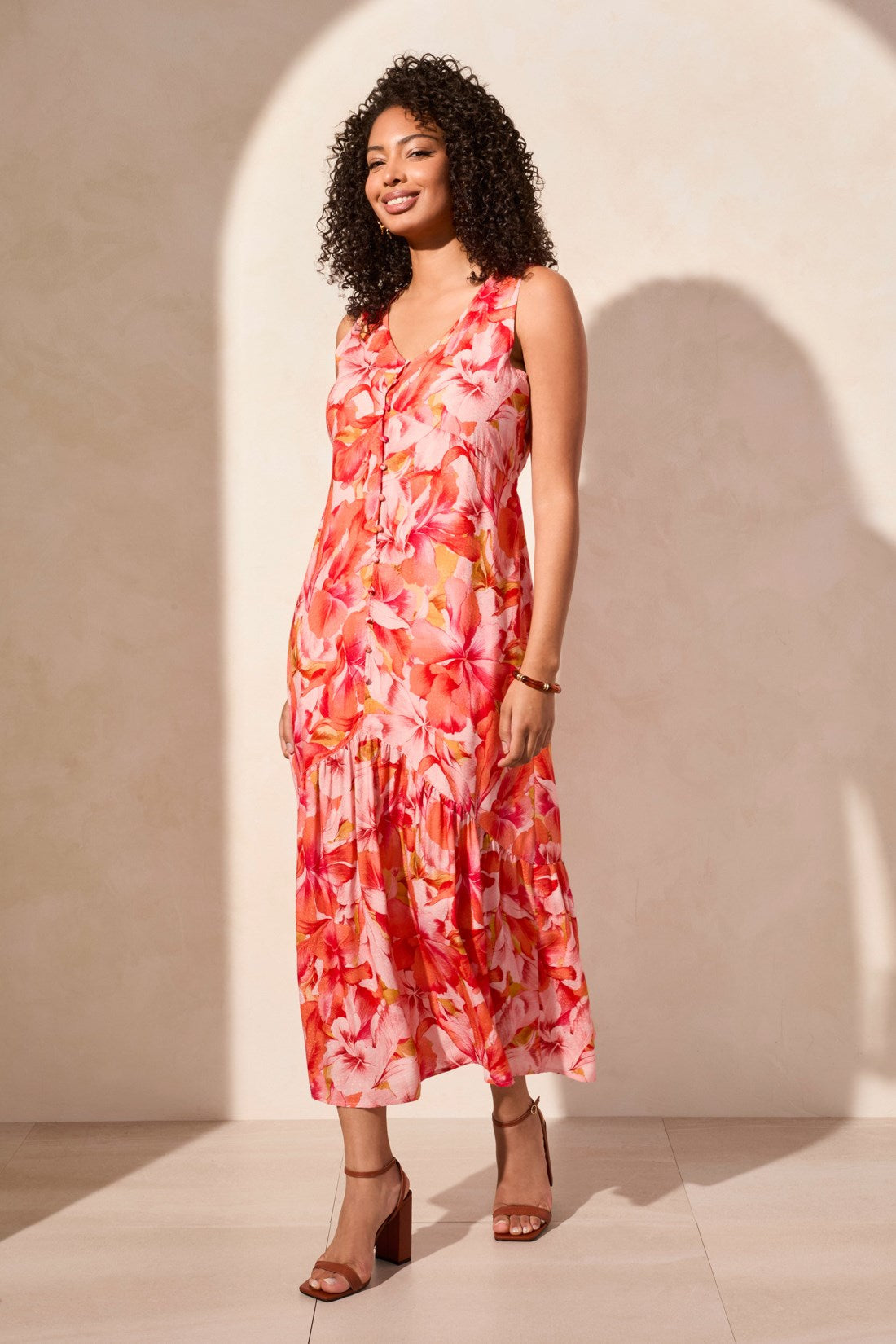 Fiona Jacquard Maxi Dress