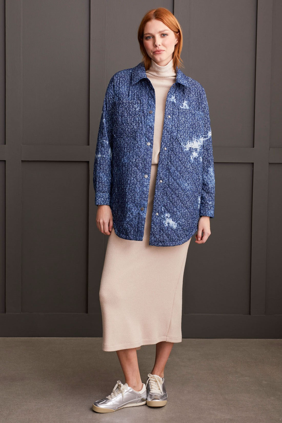 Quilted Shacket by Tribal - FINAL SALE