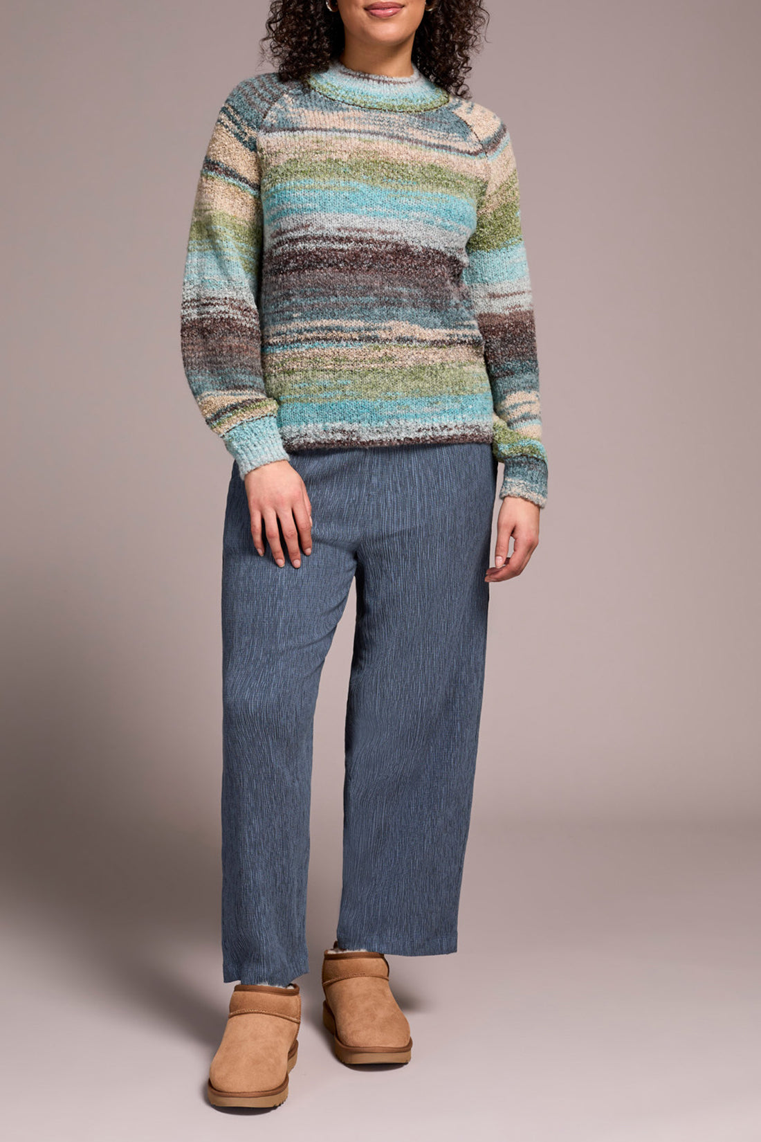The Marlowe Mock Neck Sweater by Tribal Fashion