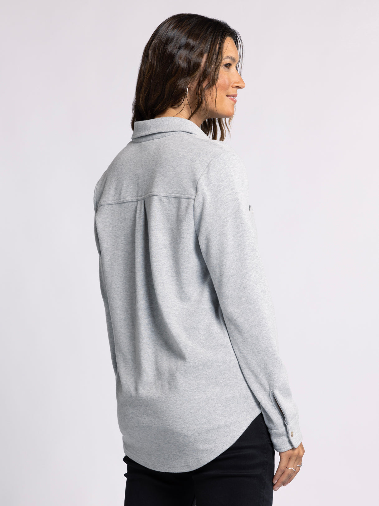 Lewis Shirt in Heather Grey
