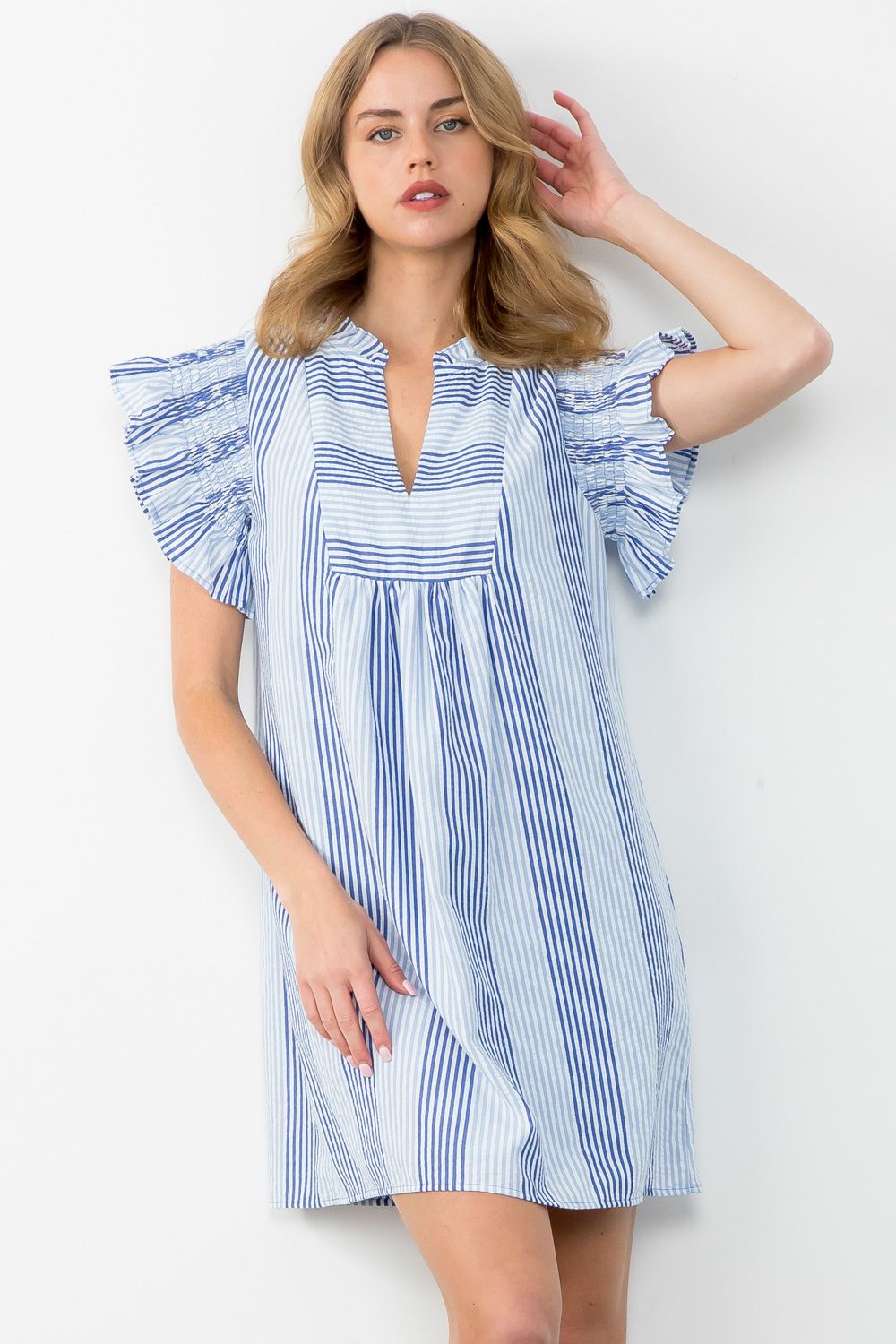 All Day Italy Striped Dress