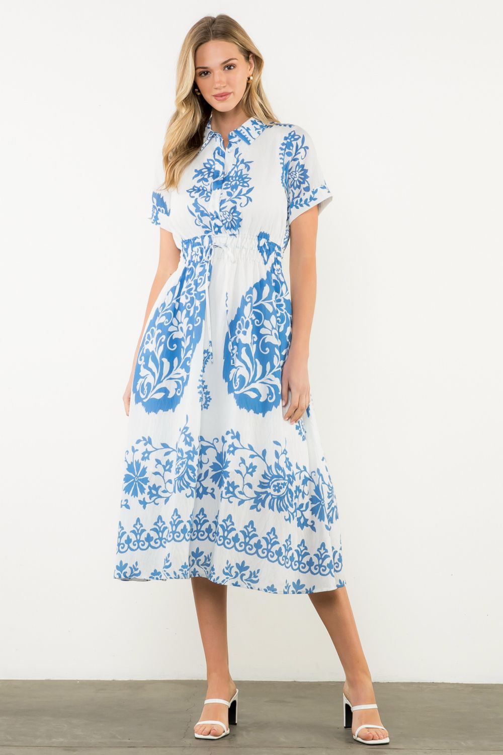 white christmas dresses THML