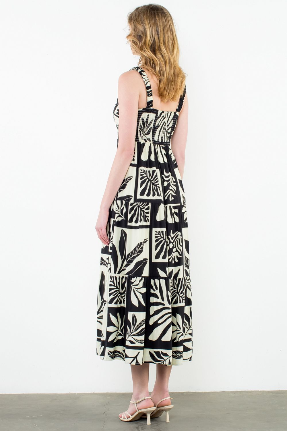 Jenna Print Maxi Dress by THML