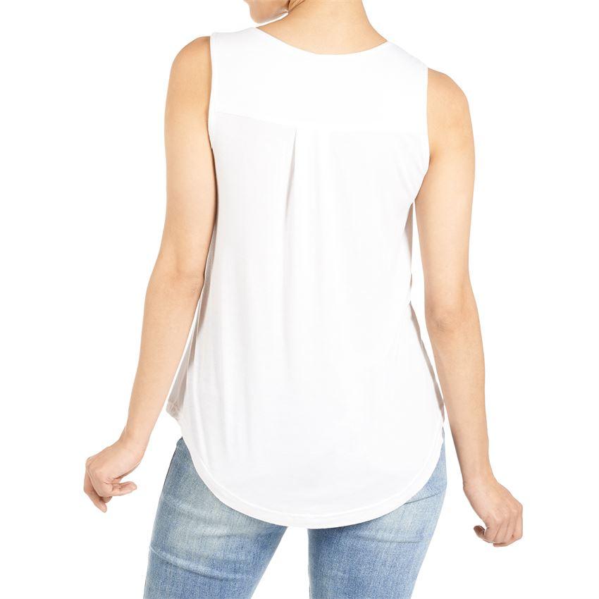 Erin Tank with Pleated Back