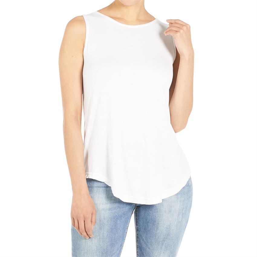 Erin Tank with Pleated Back