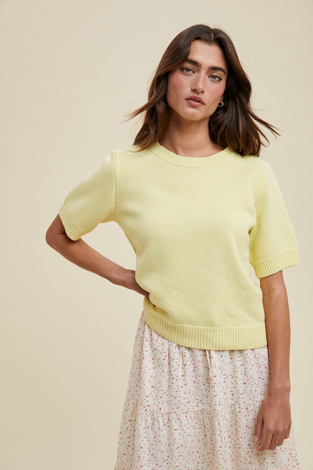 Sunny Crew Neck Sweater