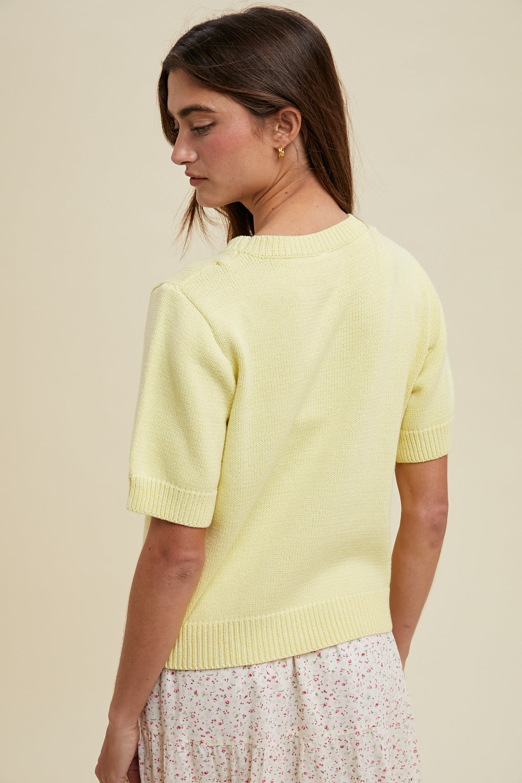 Sunny Crew Neck Sweater