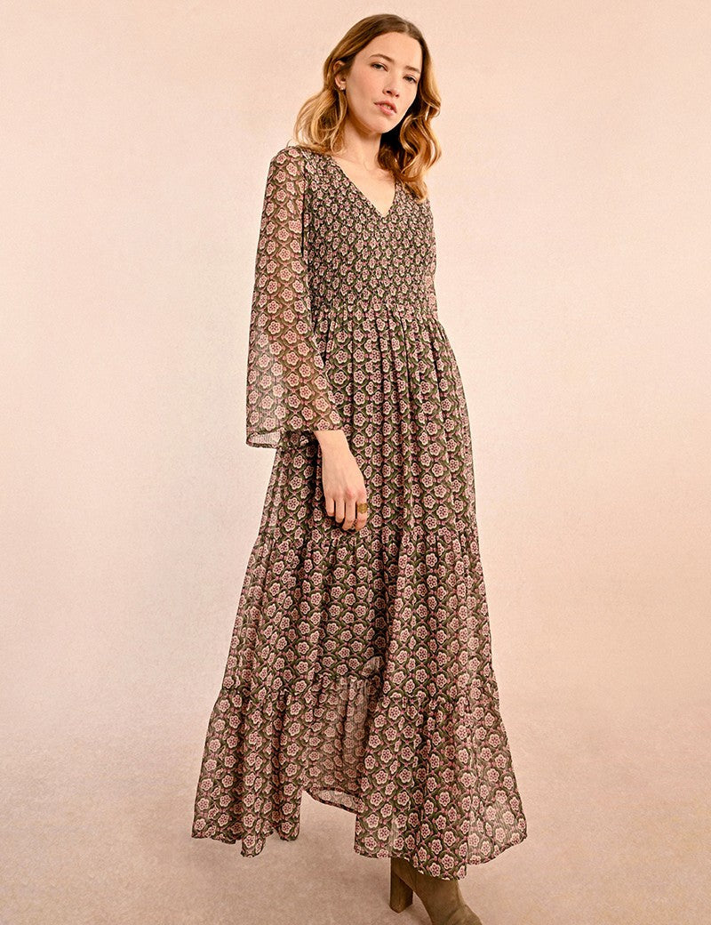 Khaki Lizzie Dress - FINAL SALE