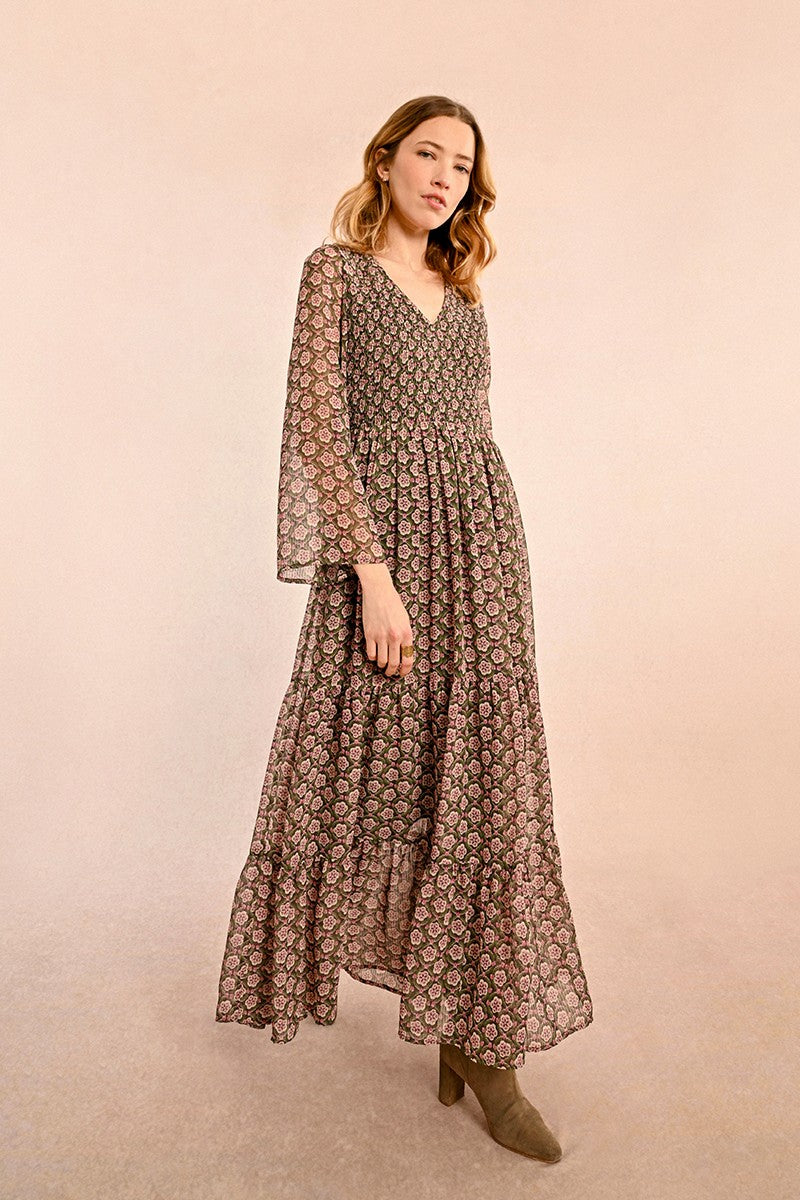 Khaki Lizzie Dress - FINAL SALE