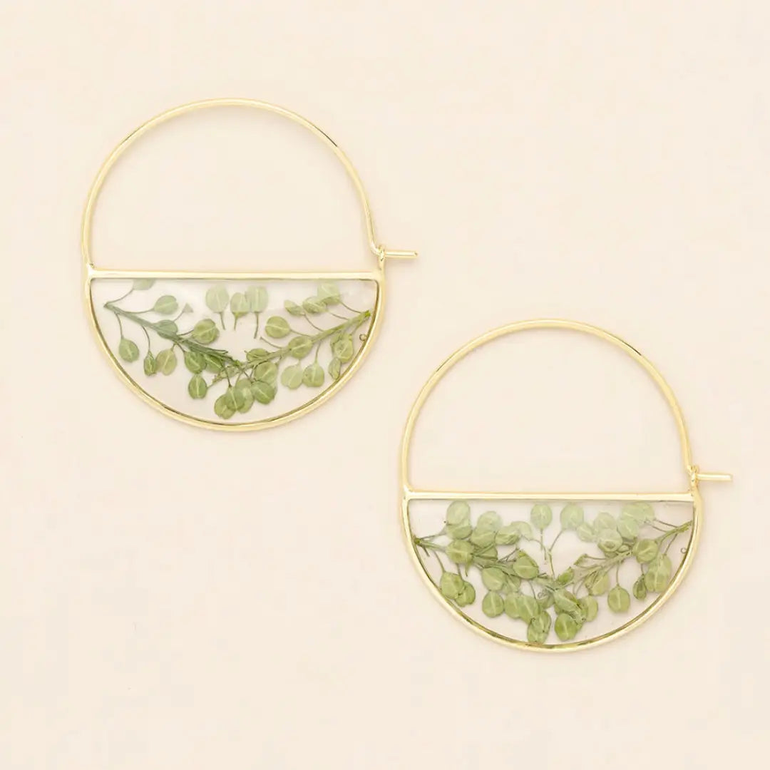 Scout Pressed Flower Earrings