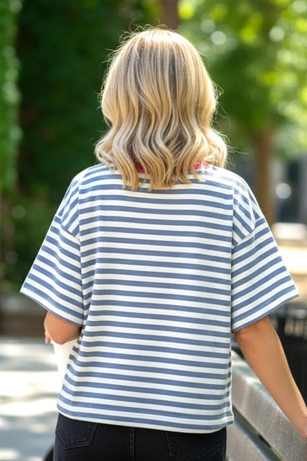Summer Days Stripe Top