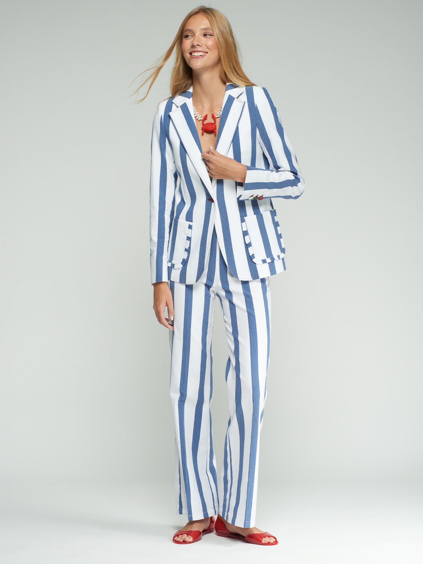 Villagallo Sailor Striped Trousers