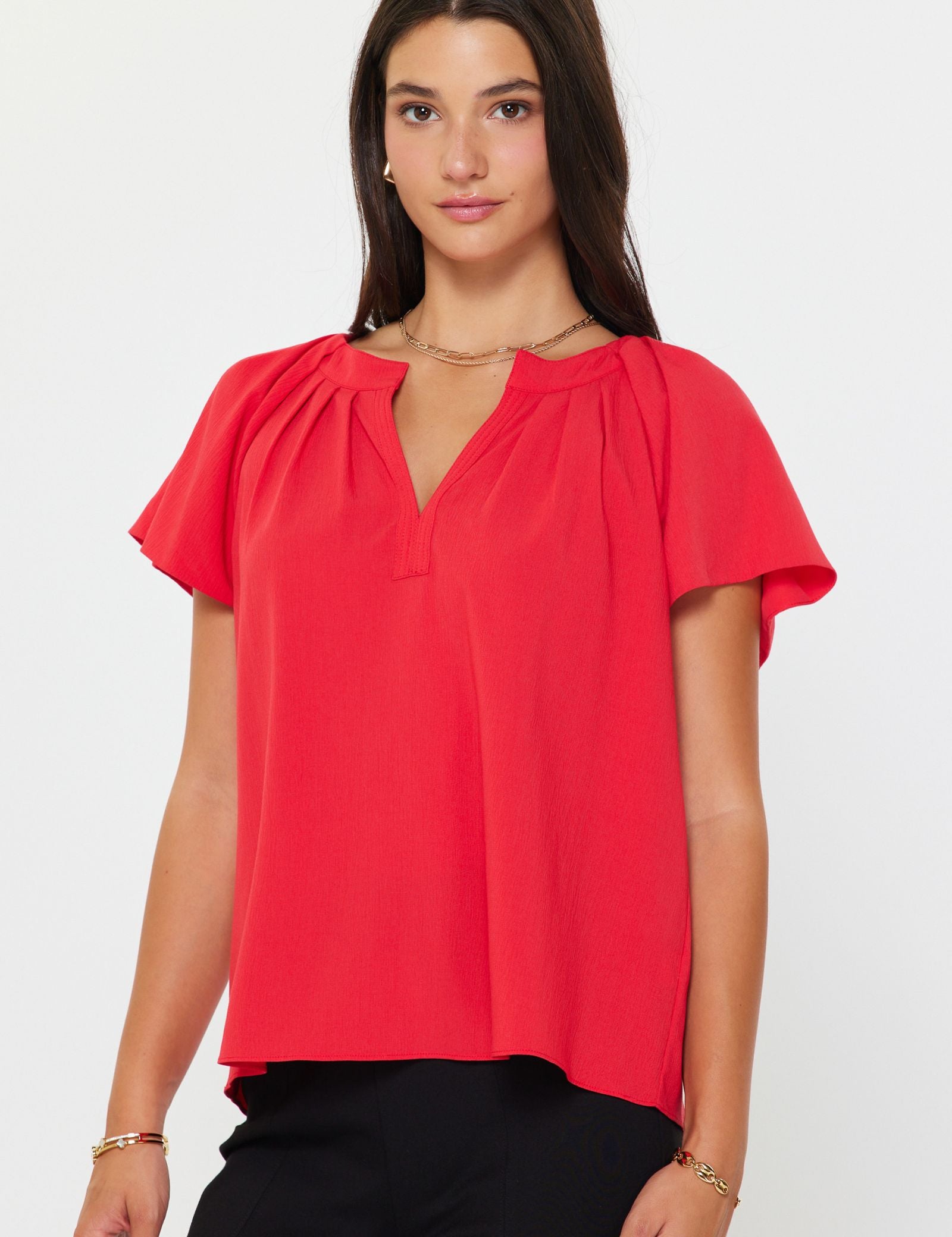 Sydney Pleated Blouse