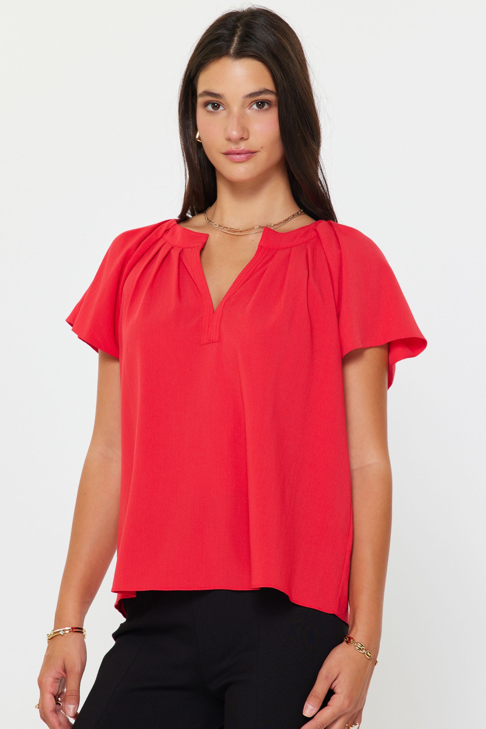 Sydney Pleated Blouse