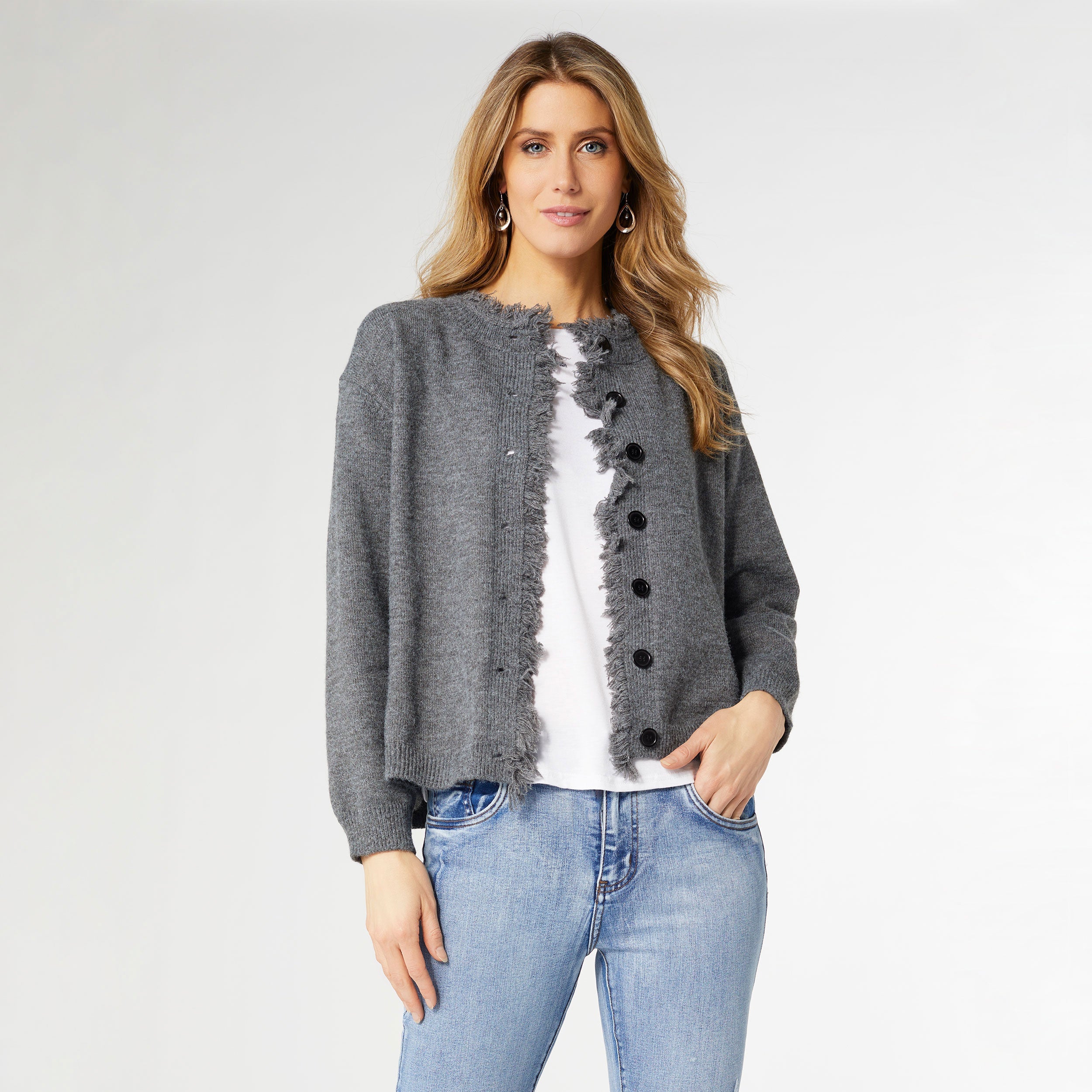 Celleste Button Front Cardigan