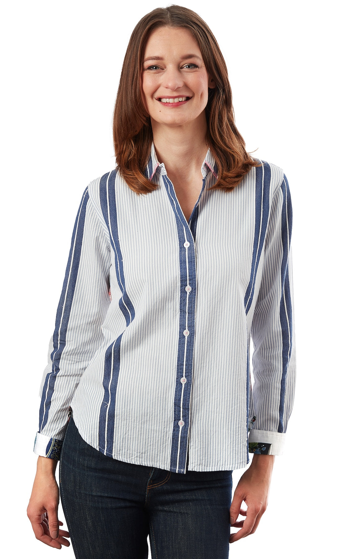 Chesapeake Teacup Striped Blouse