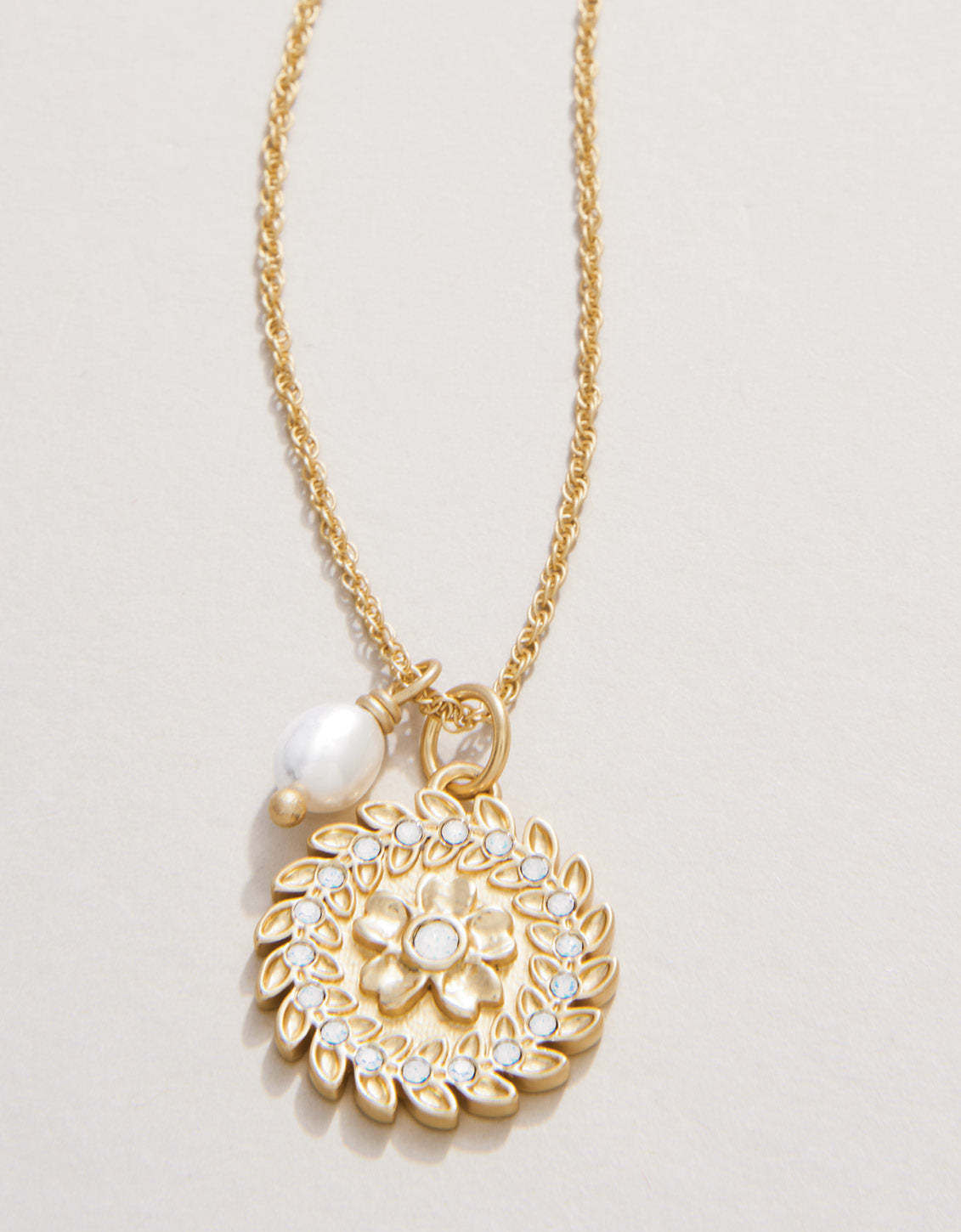 Parkwood White Opal Necklace