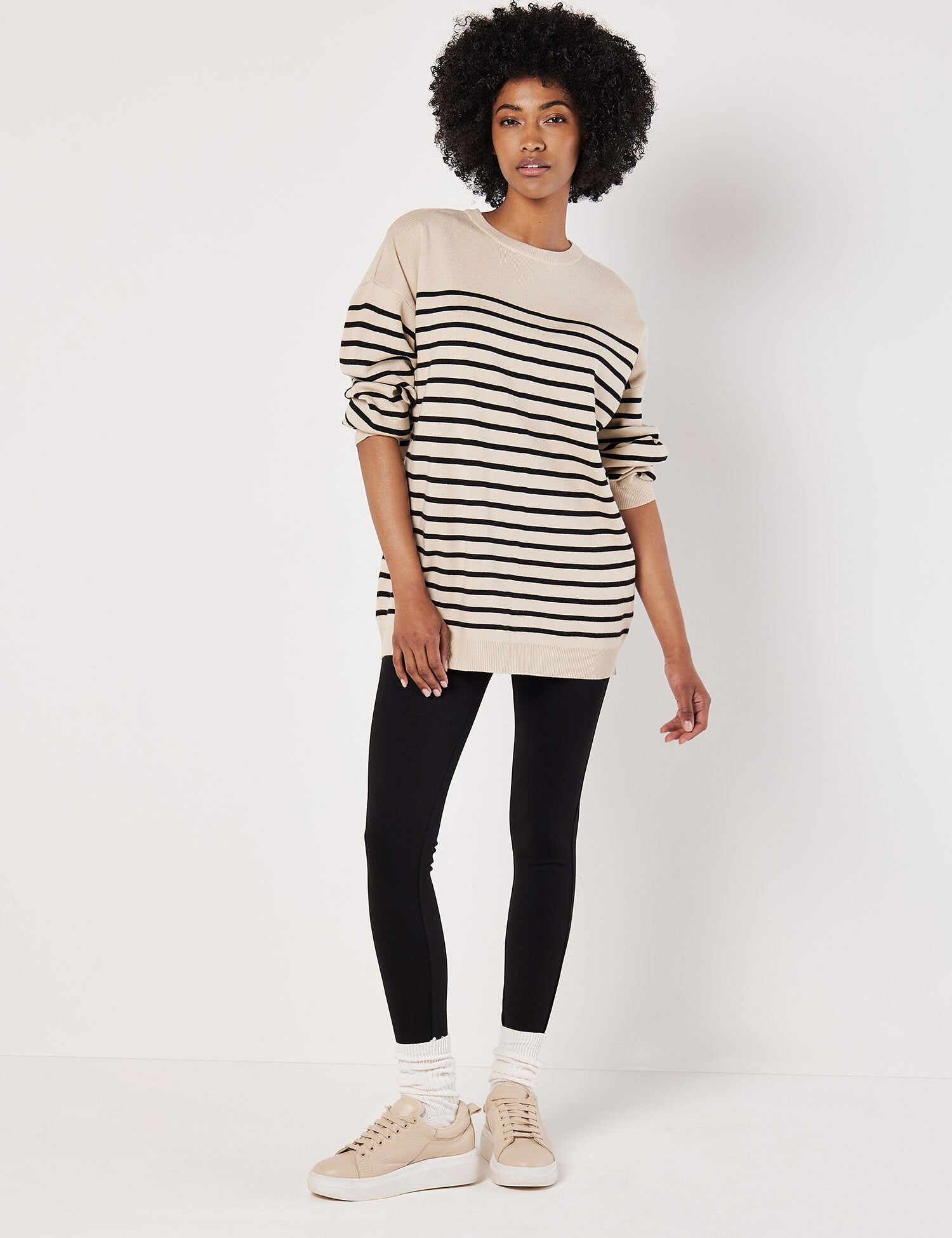 Minnie Stripe Tunic Sweater - FINAL SALE