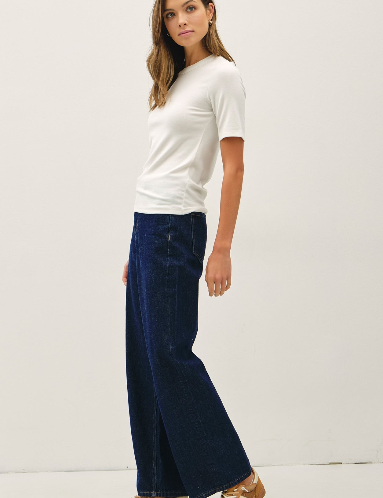Soft Ivory Layering Tee