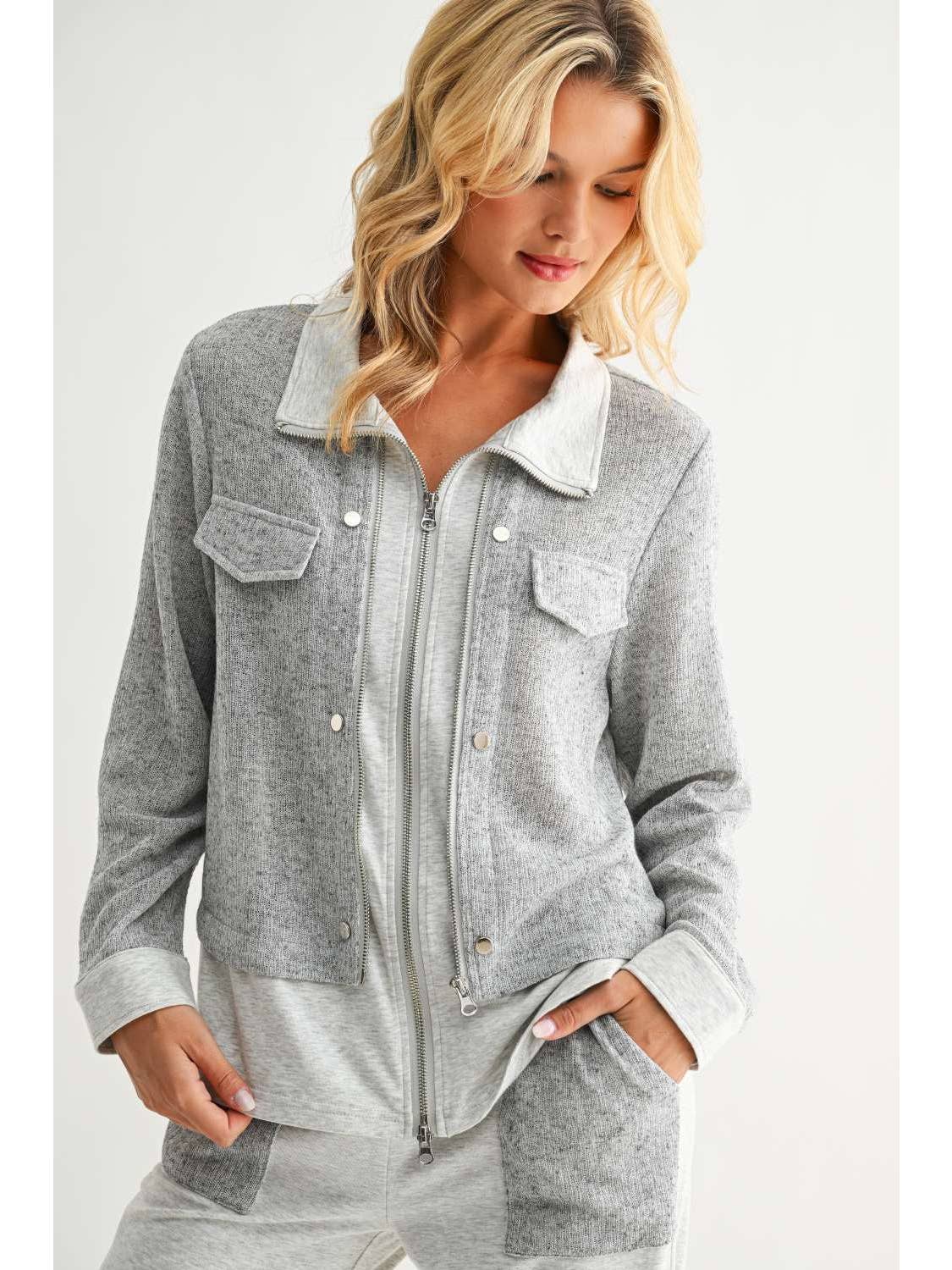 Grey Jacob Jacket by Joh