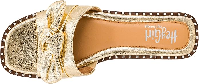 Corky's Clam Bake Sandal in Gold