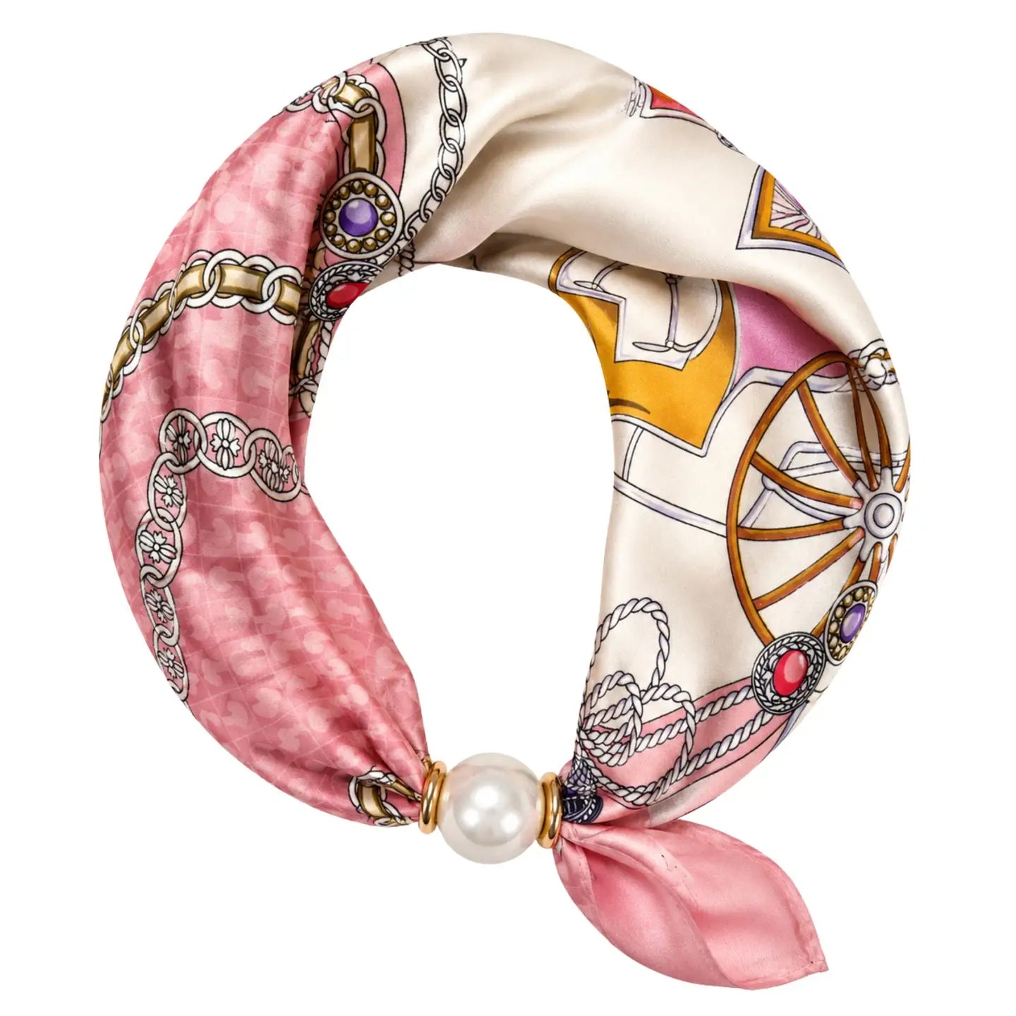 Magnetic Scarf Necklace - Short