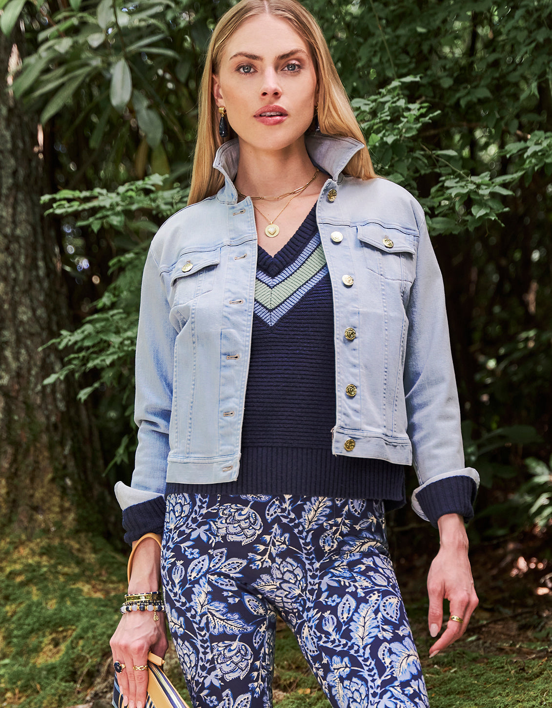 Leah Denim Jacket by Spartina 449