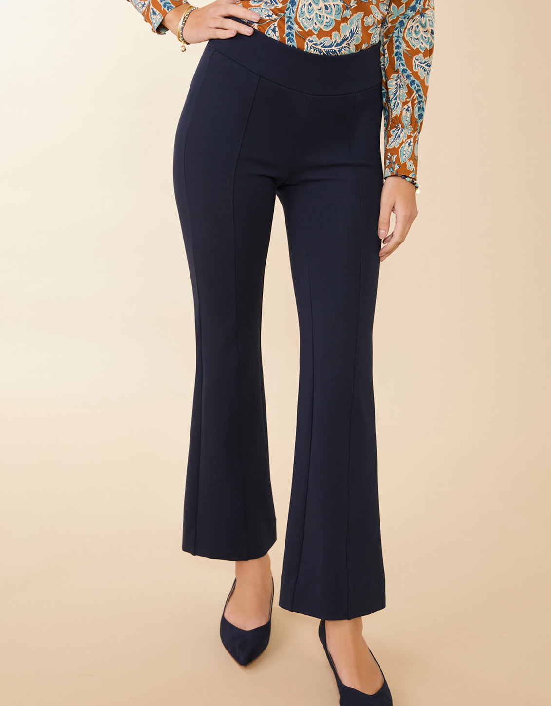 Brooke Ponte Trouser Pant by Spartina 449