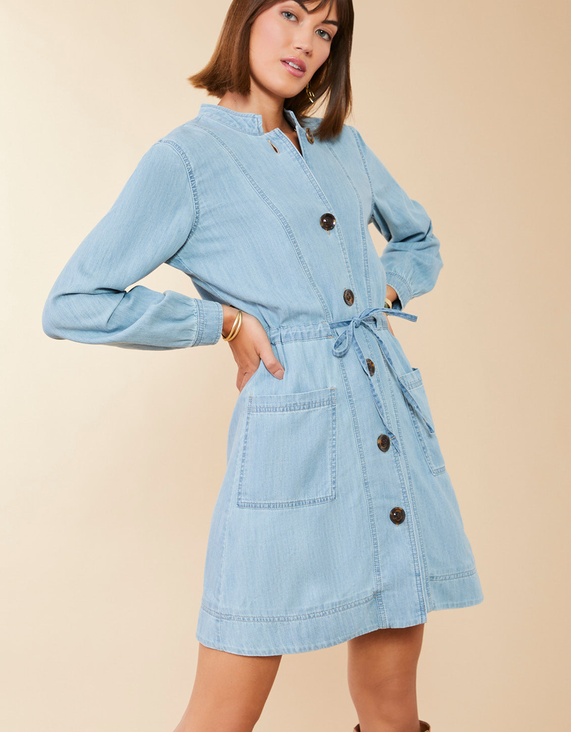 Elena Denim Dress by Spartina 449