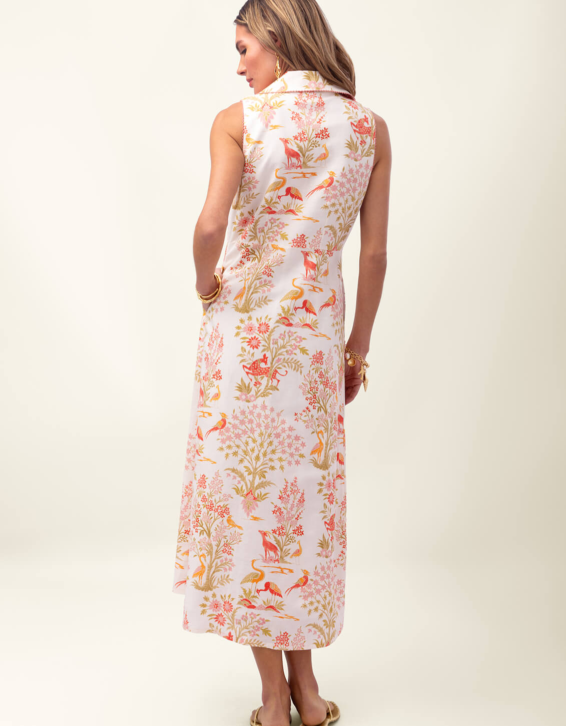 Renee Shirt Dress Castillo Toile by Spartina