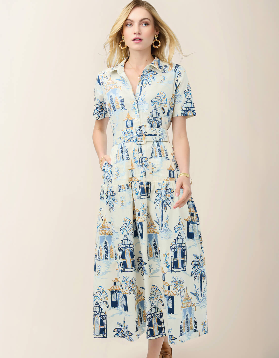 Lupita Midi Dress by Spartina 449