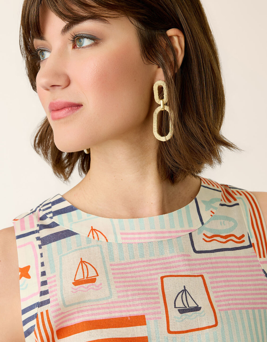 Nadia Sleeveless Blouse by Spartina 449