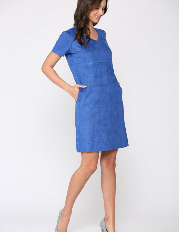 Audrey Dress Cobalt Blue by Joh